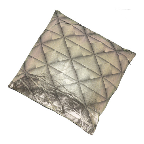 Cushion Geometry 45x45cm, velvet, black