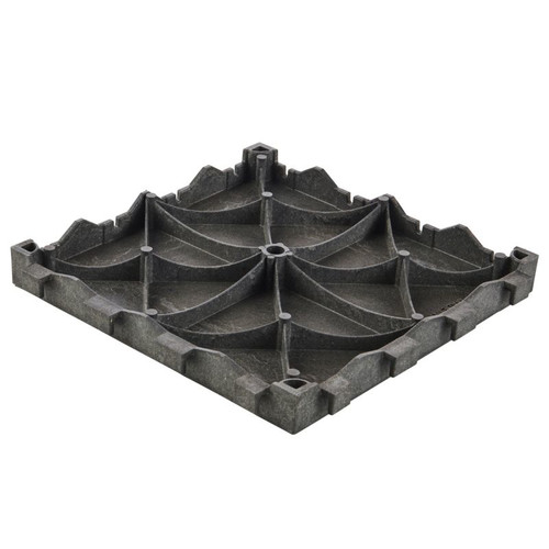 Deck System Tile Clippable 40x40x4.5cm, grey, 1pc