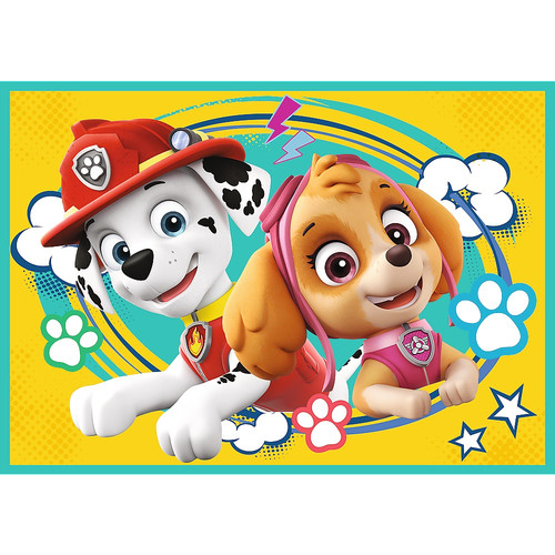 Trefl Children's Puzzle Paw Patrol 4in1 3+