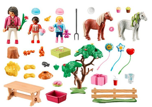 Playmobil Pony Farm Birthday Party 4+