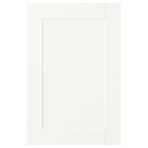 SANNIDAL Door, white, 40x60 cm