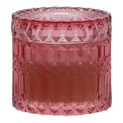 Candle in Glass 8.5cm, pink