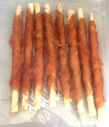 Magnum Dog Snacks Chicken/Cowhide Stick 500g