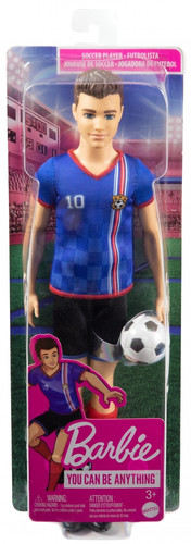 Barbie Ken Soccer Doll HCN15 3+