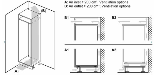 Bosch Built-in Fridge KIL22NSE0