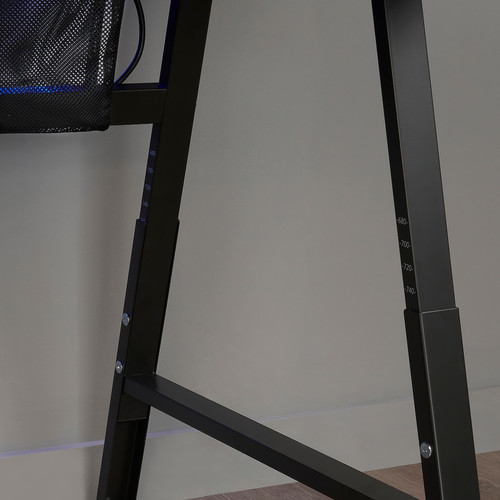 UTESPELARE / MATCHSPEL Gaming desk and chair, black