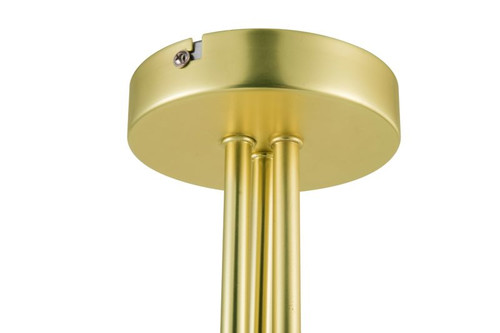 GoodHome Pendant Lamp Baldaz E14, brass