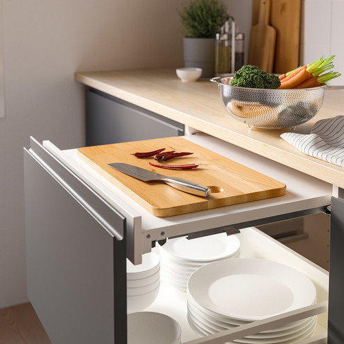 UTRUSTA Pull-out work surface, 56.4x55.5 cm