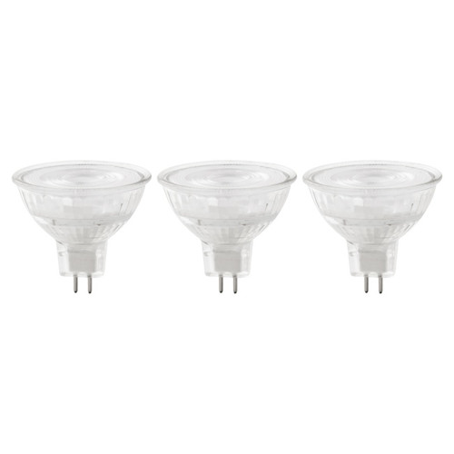 Diall LED Bulb  MR16 GU5,3 621lm 4000K 36D, 3 pack