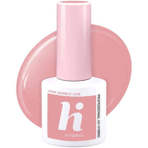 Hi Hybrid Nail Polish - No.218 Pink Marble 5ml