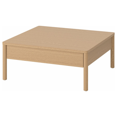 TONSTAD Coffee table, oak veneer, 84x82 cm