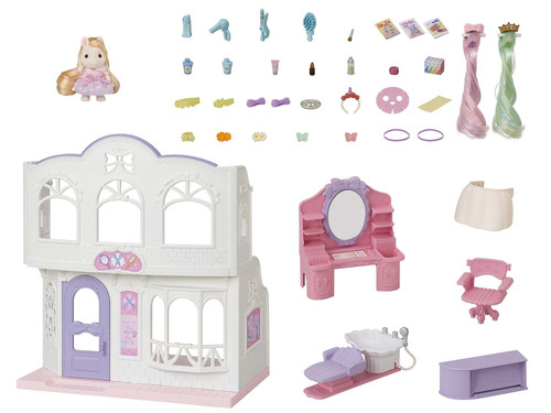 Sylvanian Families Pony's Stylish Hair Salon 3+