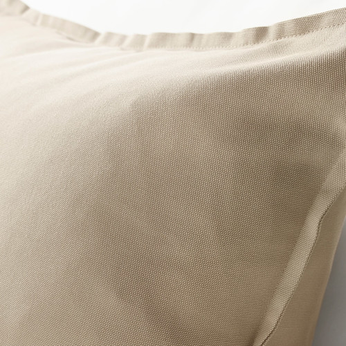 GURLI Cushion cover, beige, 50x50 cm