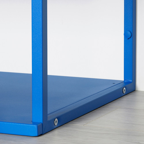 PLATSA Open shelving unit, blue, 60x40x60 cm