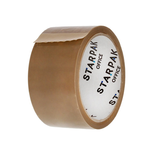 Starpak Packing Tape 48mm x 50m, brown, 6pcs