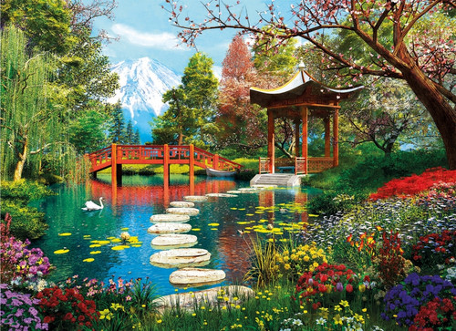 Clementoni Jigsaw Puzzle Fuji Gardens 1000pcs 14+