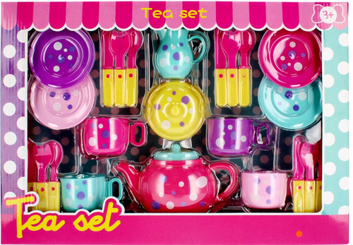 Tea Set Playset Dots 3+