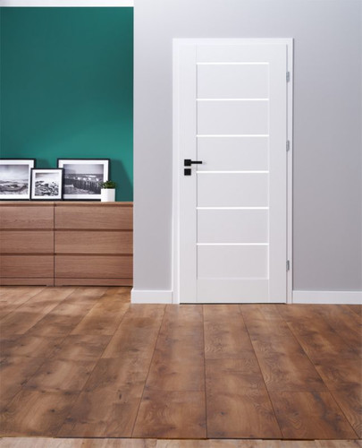 Internal Door Toreno 80, right, chalk-white