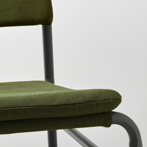 LINNEBÄCK Easy chair, Orrsta olive-green