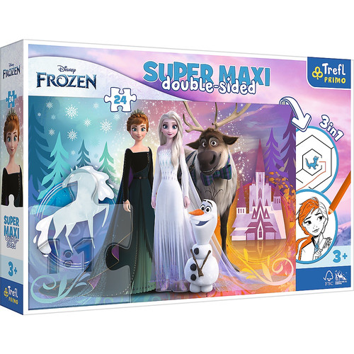 Trefl Primo Super Maxi Children's Puzzle 3in1 Frozen 24pcs 3+