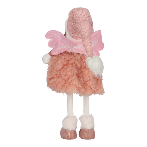 Decorative Figure Angel Christmas LED 69cm, pink