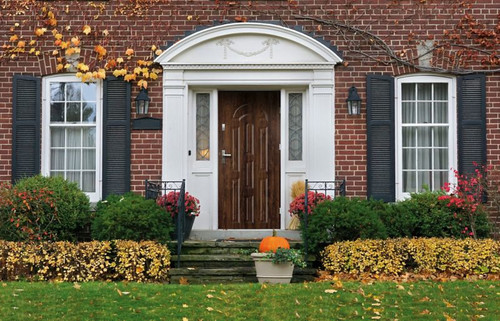 Entrance Door External Door O.K.Doors Azzuro 80, right, walnut