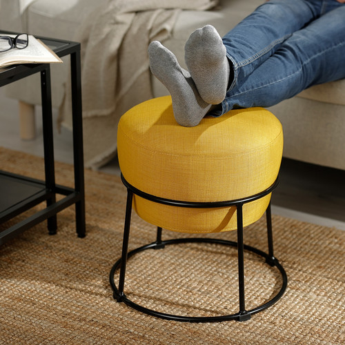 EMMISLÖV Pouffe, Skiftebo yellow