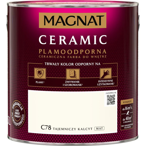 Magnat Ceramic Interior Paint 2.5L, mysterious calcite