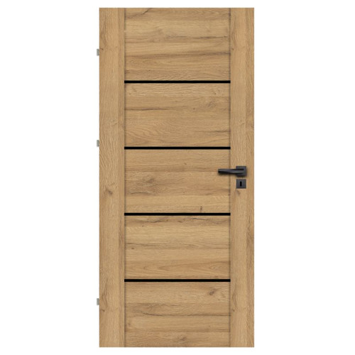 Internal Door Fortia Bolzano 70, left, grandson oak