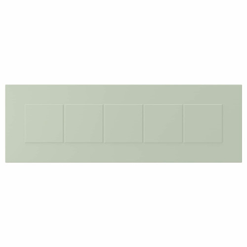 STENSUND Drawer front, light green, 60x20 cm