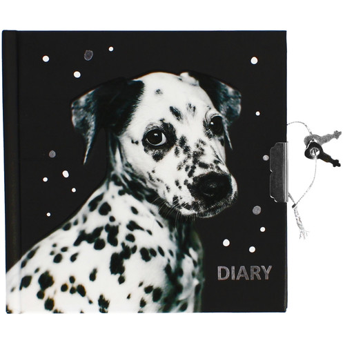 Secret Diary with Lock & Key Dalmatian