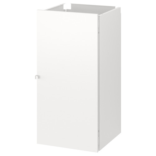 JOSTEIN Door/side units/back, in/outdoor white, 40x42x82 cm