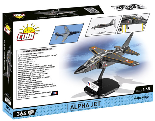 Cobi Blocks Armed Forces Alpha Jet 364pcs 8+