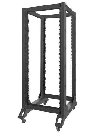 Lanberg Open Rack 27U 600x800mm, black