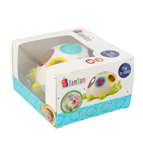 Bam Bam Sensory Turtle 10m+