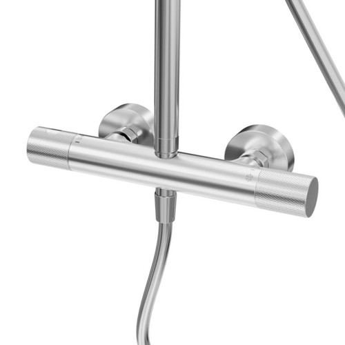 GoodHome Shower Set Owens, chrome