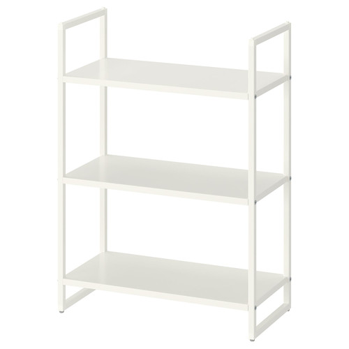 JONAXEL Shelving unit, white, 25x51x70 cm