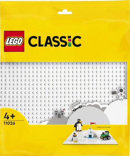 LEGO Classic White Baseplate 4+