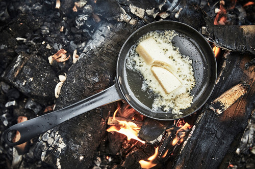 VARDAGEN Frying pan, carbon steel, 13 cm