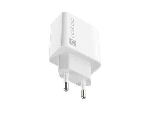 Natec USB Charger Ribera EU Plug 1x USB-A USB-C