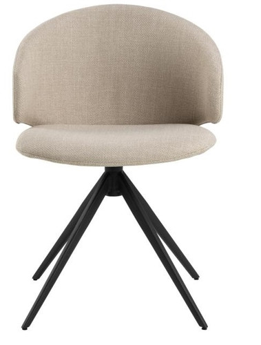 Dining/Conference Chair Ella, beige/black