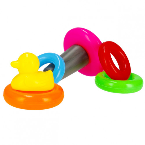 Pyramid Stacking Ring Educational Toy Duck 5m+