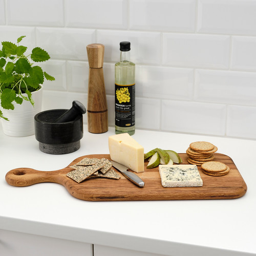 ARTISTISK Chopping board, oak, 59x25 cm