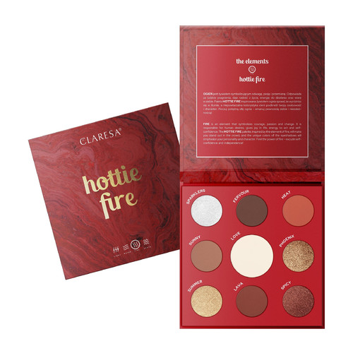 CLARESA Eyeshadow Palette Hottie Fire 12g