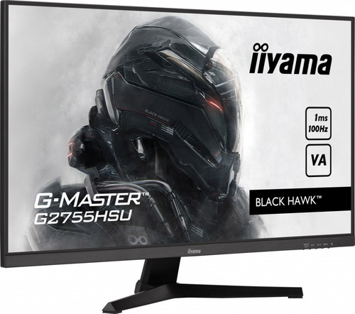 IIyama 27" Gaming Monitor G2755HSU-B1 VA FHD 100Hz 1ms HDMI DP 2xUSB 2x2W