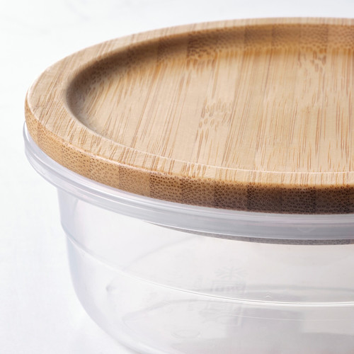 IKEA 365+ Food container, round, plastic, 14 cm