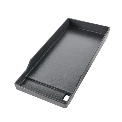 GoodHome BBQ Tray Plancha, cast iron