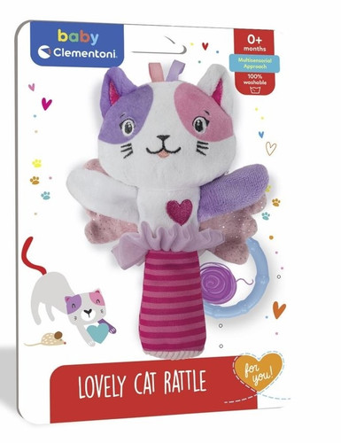 Clementoni Baby Lovely Cat Rattle 0+