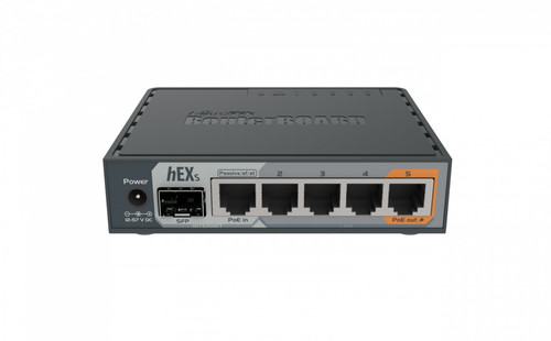 MikroTik Router xDSL 1xWAN 4xLAN SFP RB760iG