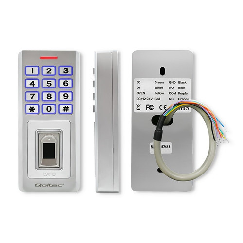 Qoltec Code Lock with Fingerprint Reader Oberon